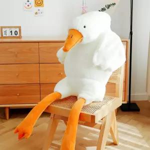 오리 거위 대형인형 130cm 대왕오리인형 봉제 동물인형 바디필로우