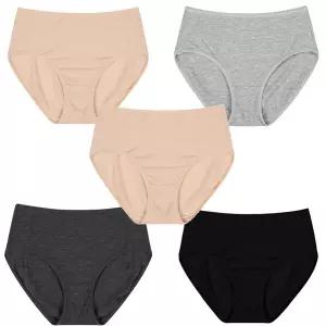 [보리보리/마이핏]모달소재 베이직 맥시 팬티 5종세트 부드러운 촉감 신축