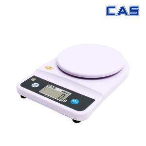 CAS 카스전자저울 CK-2000 2kg 1g 주방 디지털 소형 가정용 업소용 베이킹 계량 그람