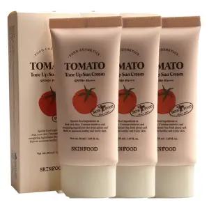 스킨푸드 토마토 톤업 선크림 SPF50+PA+++ 50ml x3개