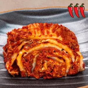 새벽팜 매운 불김치 2kg 전라도 참매실 배추 실비김치