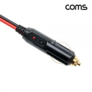 라이트컴 BD797 Coms 차량용시가전원케이블12V제작용시거잭(시가잭)플러그1m