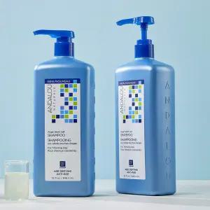 아르간 스템셀 대용량 샴푸 946ml 2개 + 펌프 2개 + 수분 샴푸 50ml 여행용 키트