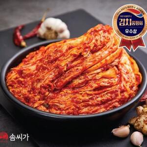 [NS홈쇼핑]Fresh 우수상김치 솜씨가 고랭지 배추 신토불이 모든재료 국내산 배추 포기김치 1..[35000163]