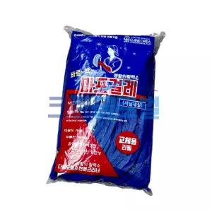 미소진 셔닐맙 초극세사 마포걸레 210g 리필 셔닐 마포 가벼운 걸레 대걸레 국산
