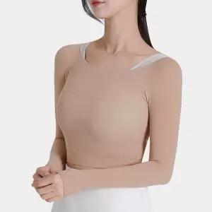 엔조이핏 골프 크롭 이너웨어 여성 냉감 기능성 티셔츠 자외선차단 볼레로