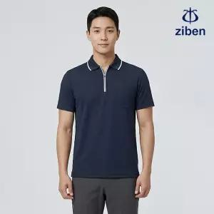 지벤 근무복 여름 반팔티 티셔츠 상의 작업복 ZB-T1133