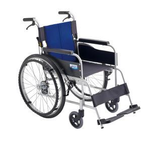 미키 수동 알루미늄 경량 접이식휠체어 TR-201 22인치 12.7kg 가정용 병원용