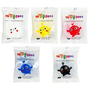 바핑클레이 미니키트 10g 5색세트 /컬러클레이 칼라클레이 점토