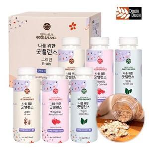 [기타]간편한끼! 식사대용식/굿밸런스 오트밀 간편쉐이크 50gX6개 오트밀...