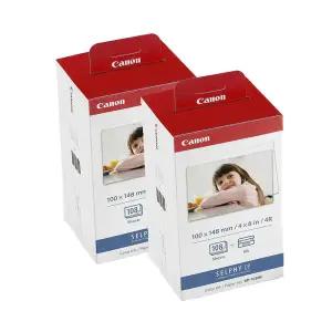 캐논KP-108IN 인화지 108매 2세트 셀피 포토프린터 전용 CP1500 CP1300 호환 ok