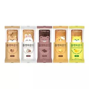 오븐에 구운 플랫파운드 5가지맛 20개