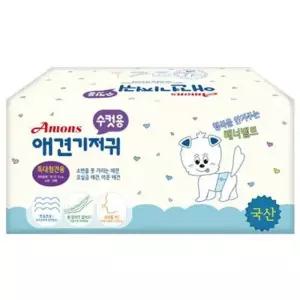 아몬스 수컷용 기저귀 특대형 10매 1P 애견 귀저귀 수컷용기저귀 (W79D37A)