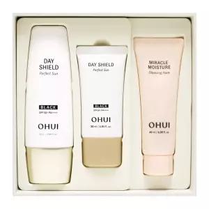 오휘 데이쉴드 퍼펙트 선 블랙 2종 기획 세트 (50ml+30ml) 저자극 선크림