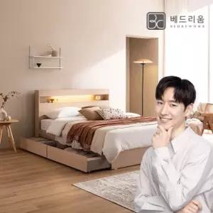[베드리움] 파인드 LED 서랍형침대(SS)+고급형 매트리스
