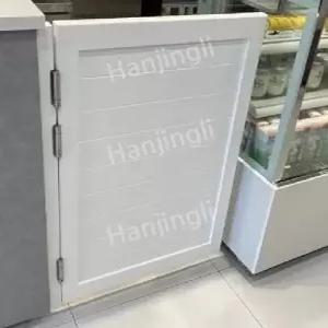중문 도어 나무 하프 싱글 칸막이 허리 욕실 공간분리 주방 데님 울타리 문 화장실 바 이중