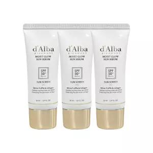 달바 모이스트 글로우 선세럼 30ml 3개