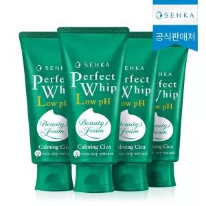 [센카] 퍼펙트 휩 로우 pH 카밍 시카 100g 4개