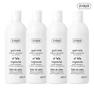 지아자 산양유 단백질 샴푸 400ml 4개