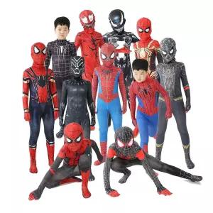 스파이더맨 코스튬 코스프레 무대 쫄쫄이 가면 연말 성인 할로윈 남아 슈트