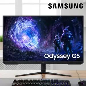 삼성 오디세이 G5 32인치 게이밍모니터 LS32FG510EKXKR QHD 1ms 180Hz HDR10 피벗스탠드