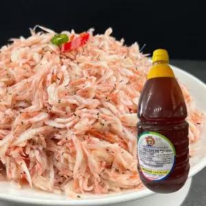 [목포수협 수매7번중매인] 강경 새우젓 추젓 국내산) 2kg + 까나리액젓 국내산) 2kg