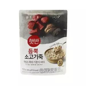 햇반 듬뿍 소고기죽 420g 외 골라담기 / 전복죽 영양죽 닭죽 단호박죽 단팥죽