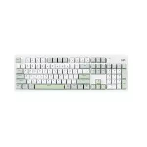지클릭커 OFFICEPRO WK50 사일런스 M RGB 무소음 방수 무선 블루투스 104 (Greenwich)