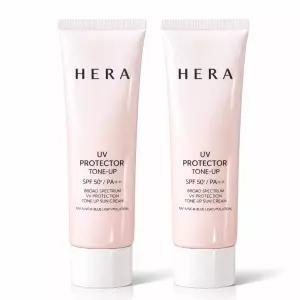 헤라 UV 유브이 프로텍터 톤업 선크림 50ml x 2개