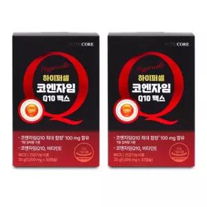 뉴트리코어 하이퍼셀 코엔자임Q10 맥스 1000mg x 30캡슐 X 2박스 I
