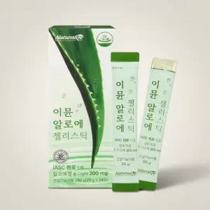 네추럴라이즈 이뮨 알로에 젤리스틱 14포 2박스