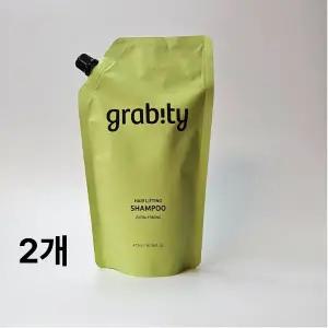 그래비티 헤어리프팅 샴푸 엑스트라 스트롱 리필 475ml 2개