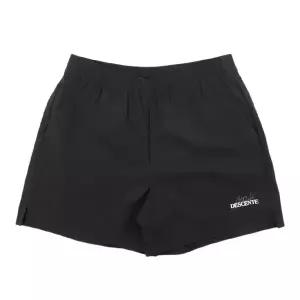 데상트 우먼스 4.5인치 우븐 반바지 SQ122PHP21 BLK