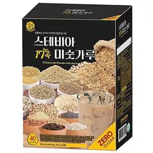 [셀러허브]송원 우리차 스테비아 17곡 미숫가루 40T (S45231368)