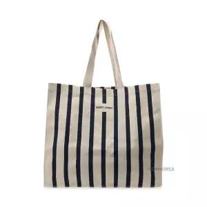 [세인트 제임스] SS25 공용 그랑 삭 카바 토트백 GRAND SAC CABAS ECRU MARINE 116787
