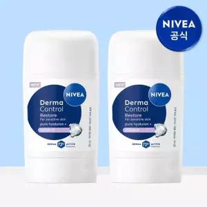 니베아 데오드란트 더마 컨트롤 리스토어 스틱 50ml 2개