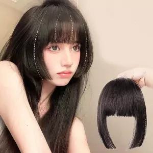 히메컷 가발 앞머리 사이드뱅 옆머리 부분 가발 애교 얼굴소멸 히메컷