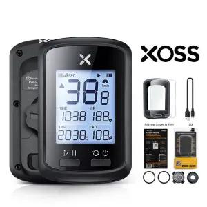 자전거심박계 속도계 XOSS G plus 자전거 GPS 컴퓨터 무선 방수 사이클링 gps 사이클 주행 거리계