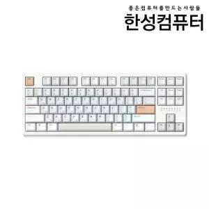 한성컴퓨터 TFG Magnetox 2XL 멀티파스텔 유선 키보드 텐키리스 87키