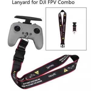 FPV 조종기용 랜야드 스트랩 DJI FPV 콤보/아바타 조종기 RC 액세서리용 목 랜야드 슬링 2개