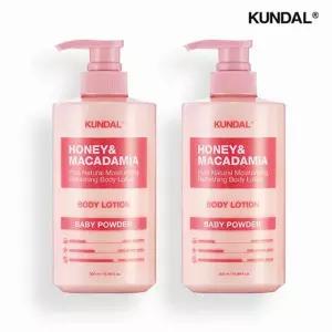 쿤달 허니마카다미아 퓨어 바디로션 500ml 2개 (향 선택)