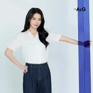 더엣지 26SS 아사면100 자수 블라우스 3종