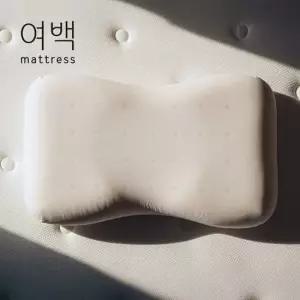 여백 숨쉬는 메모리폼 경추 베개
