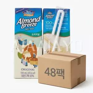 아몬드 브리즈 오리지널 190ml 48개 건강한 단백질음료 최근제조