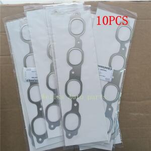 10PCS 12657093 Chevrolet GMC 5.3L 6.2L 엔진용 배기 매니폴드 가스켓