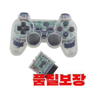 PS2용 2.4Ghz 무선 게임패드 플레이스테이션 2 콘솔 조이스틱 이중 진동 쇼크 컨트롤러
