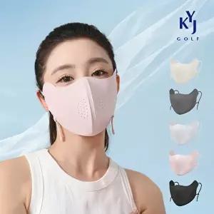[KYJ 김영주골프]김영주골프 여름 자외선차단 숨쉬기 편한 냉감 펀칭 마스크 KQMLMK03