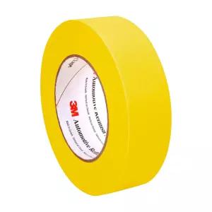 3M 자동차 리파이쉬 마스킹 테이프 388N 06654 36mm x 55m 노란색 크레이프 백킹 습기 방지 다목적