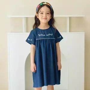 플라워데님원피스