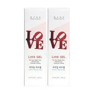 댕기머리 터치업 마사지 젤 120ml x 2개 러브젤 스킨쉽젤 수용성젤